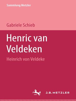 cover image of Hendrik van Veldeken